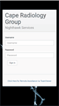 Mobile Screenshot of nh.caperadiology.com