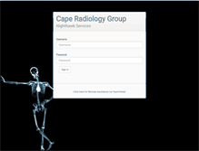 Tablet Screenshot of nh.caperadiology.com